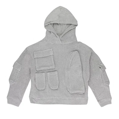 Pre-owned Who Decides War Pocket Sweatshirt 'grey' | Men's Size Xs In Gray