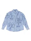 Who Decides War Pocket Tech Coat In Blue