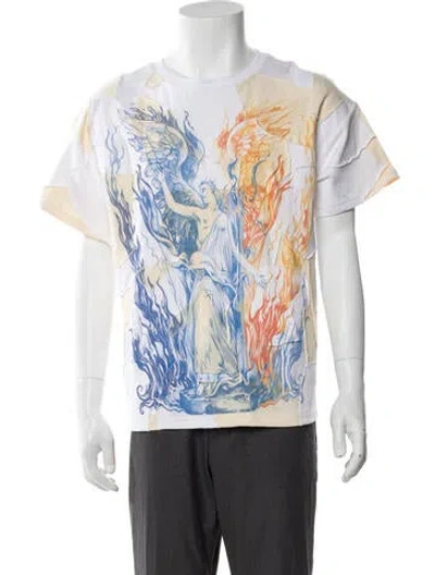 Pre-owned Who Decides War Precondition Boro Short Printed T-shirt W/ Tags