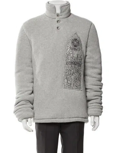 Pre-owned Who Decides War Puffer Coat In Gray