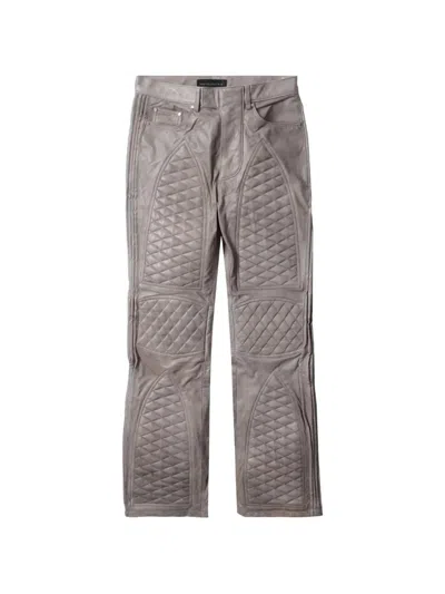 Who Decides War Quilted Trousers In Gray