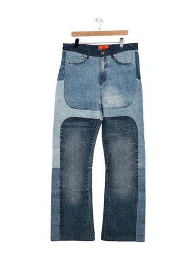 Pre-owned Who Decides War Relaxed Fit Jeans W/ Tags In Blue