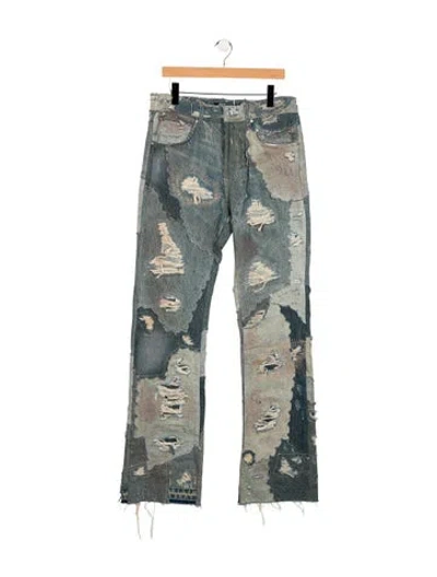 Pre-owned Who Decides War Relaxed Fit Jeans W/ Tags In Blue