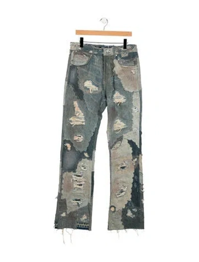 Pre-owned Who Decides War Relaxed Fit Jeans W/ Tags In Blue