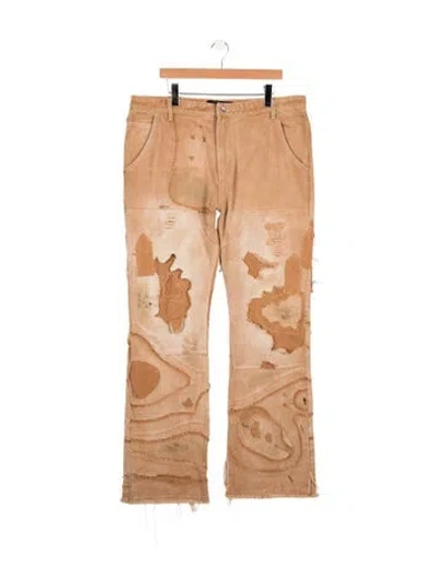 Pre-owned Who Decides War Relaxed Fit Jeans W/ Tags In Neutrals