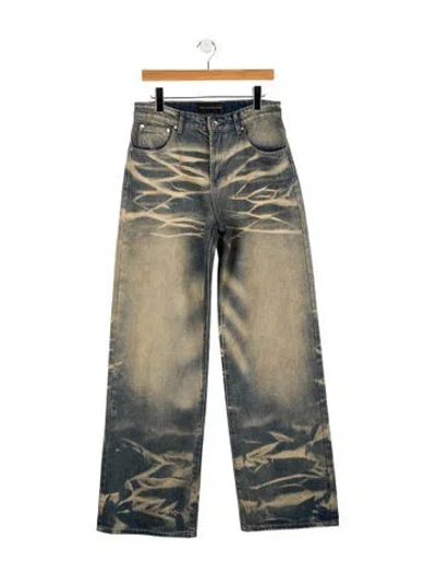 Pre-owned Who Decides War Relaxed Fit Jeans In Yellow