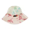 Who Decides War Roygbiv Peak Through Bucket Hat - Ivory/multi In White