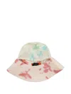 Who Decides War Roygbiv Peak Through Bucket Hat - Ivory/multi