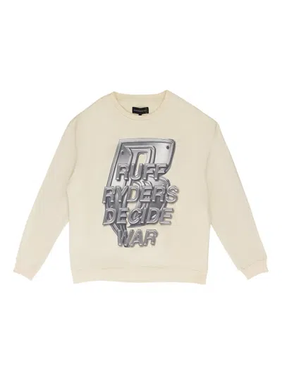 Who Decides War Ruff Ryders Sweatshirt In Neutral