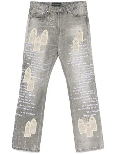 WHO DECIDES WAR SCRIPTURE JEANS