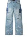 Who Decides War Side-patch Jeans