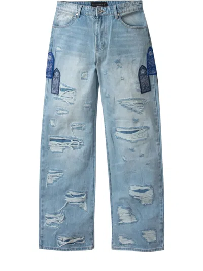 Who Decides War Side-patch Jeans