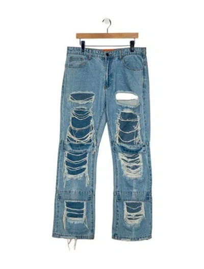 Pre-owned Who Decides War Skinny Jeans In Blue