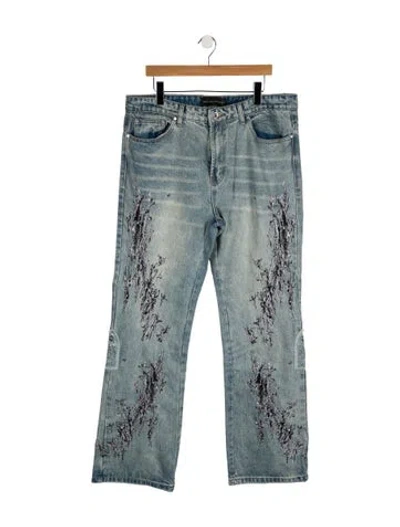 Pre-owned Who Decides War Skinny Jeans In Blue
