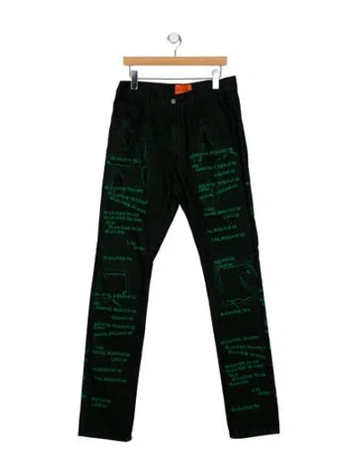Pre-owned Who Decides War Skinny Jeans In Multi