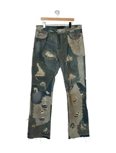 Pre-owned Who Decides War Skinny Jeans W/ Tags In Green