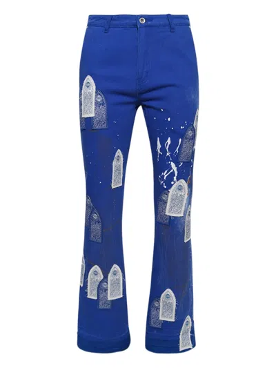 WHO DECIDES WAR SKY PAINTER JEANS