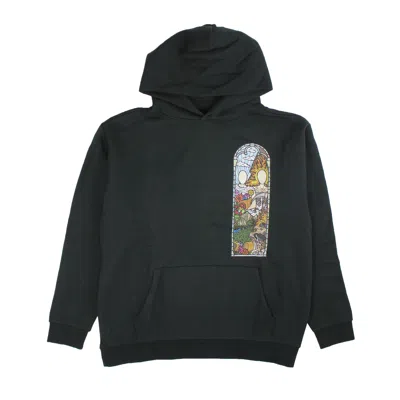 Pre-owned Who Decides War Stained Glass Hoodie Size L In Multicolor