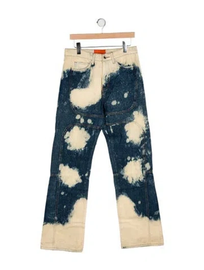 Pre-owned Who Decides War Straight-leg Jeans W/ Tags In Blue