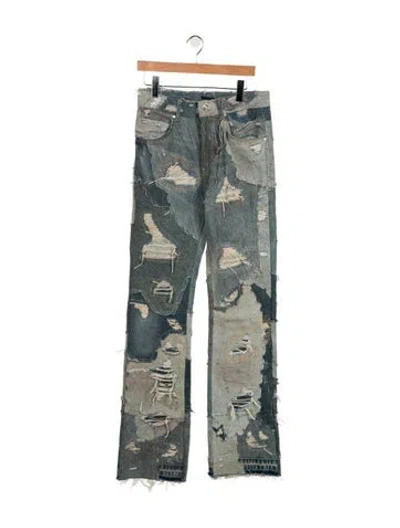 Pre-owned Who Decides War Straight-leg Jeans W/ Tags In Multicolor