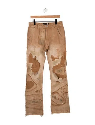 Pre-owned Who Decides War Straight-leg Jeans W/ Tags In Multicolor