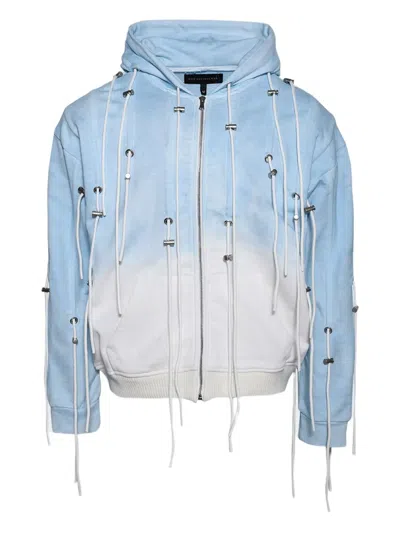 Who Decides War Drawstring-embellished Hooded Jacket