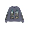 Who Decides War Indigo Apparent Crewneck Sweatshirt