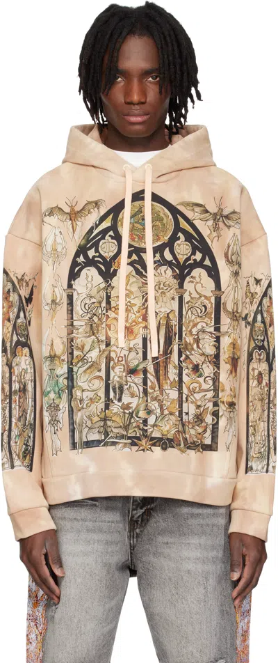 WHO DECIDES WAR TAN GLEAMING HOODIE