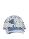 Who Decides War Thorn Grid Baseball Cap In Blue