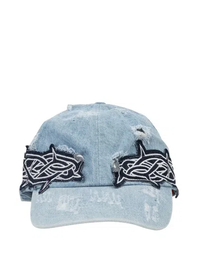 Who Decides War Thorned Baseball Cap In Blue
