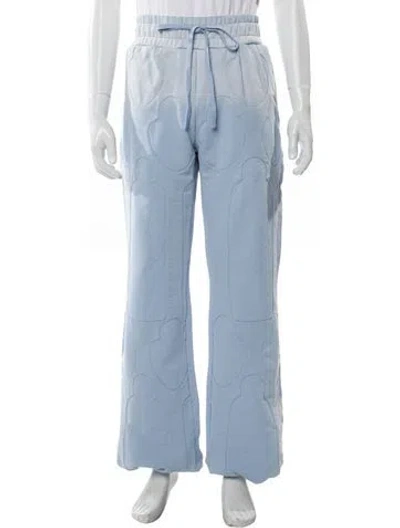 Pre-owned Who Decides War Tie-dye Print Joggers W/ Tags In Blue