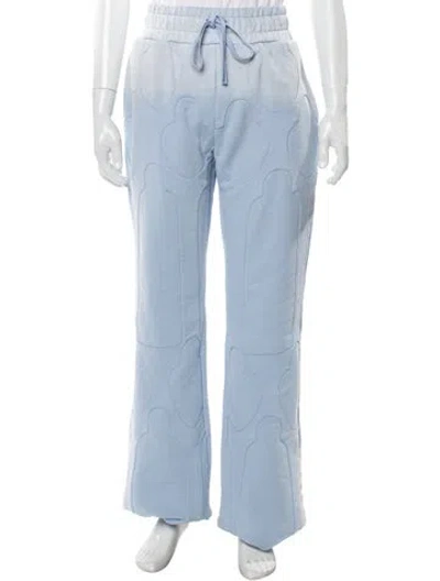 Pre-owned Who Decides War Tie-dye Print Joggers W/ Tags In Blue