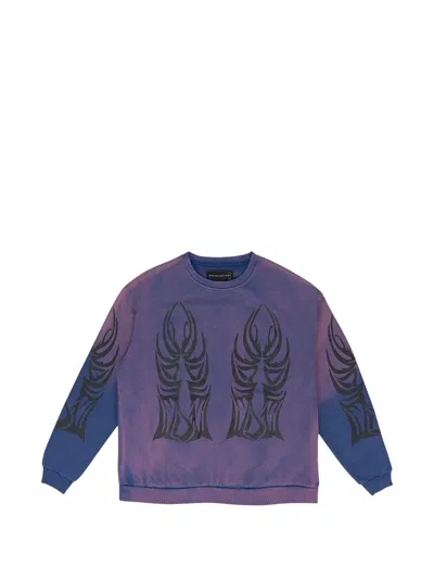 Who Decides War War Winged Logo Sweatshirt In Multi