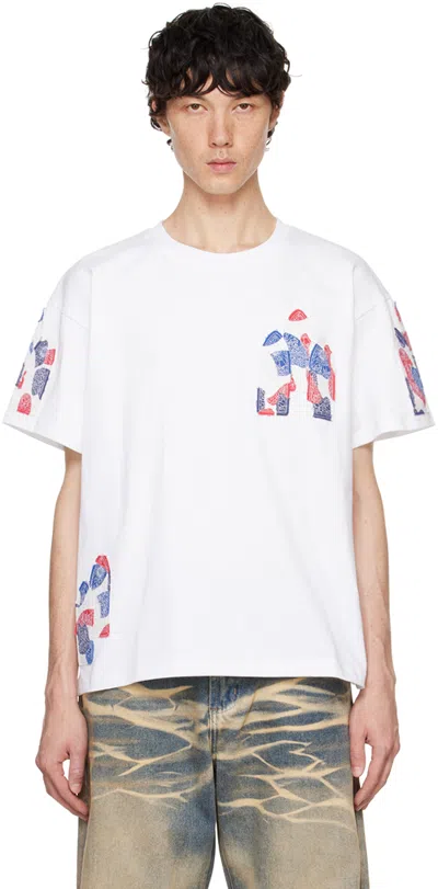 Who Decides War White Windows T-shirt