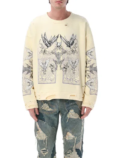 Who Decides War Mini Statement Piece Unisex Clothing In Yellow