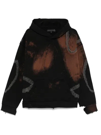 Who Decides War Black Windowed Hoodie