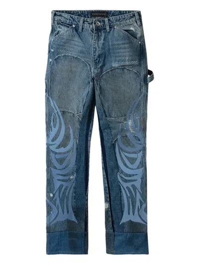 Who Decides War Winged Carpenter Denim Jeans In Blue