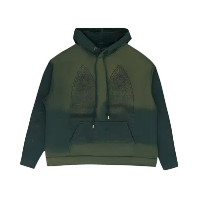 Pre-owned Who Decides War Witness Hooded Pullover 'green' | Men's Size S