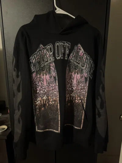 Pre-owned Who Decides War X A Boogie Better Off Alone Hoodie In Black