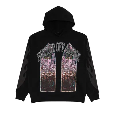 Pre-owned Who Decides War X A Boogie Wit Da Hoodie Better Off Alone Hoodie 'black'