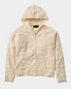 Who Decides War X Pelle Pelle Men's Cathedral Zip Hoodie In Cream