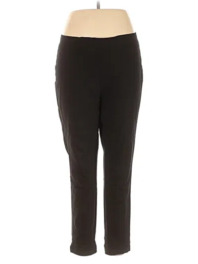 Pre-owned Who What Wear Active Pants In Black