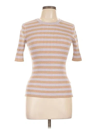 Pre-owned Who What Wear Cardigan Sweater In Brown