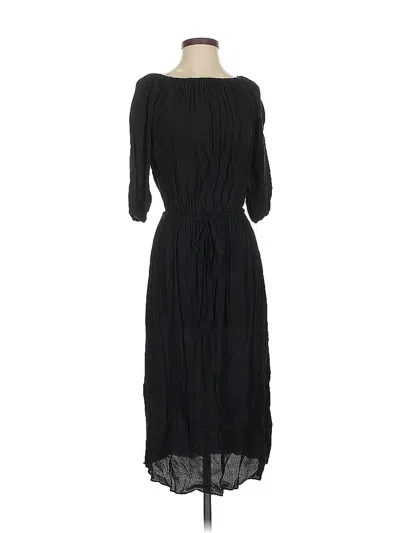 Pre-owned Who What Wear Casual Dress In Black