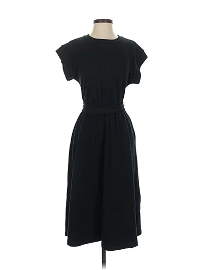 Pre-owned Who What Wear Casual Dress In Black