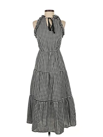 Pre-owned Who What Wear Casual Dress In Black