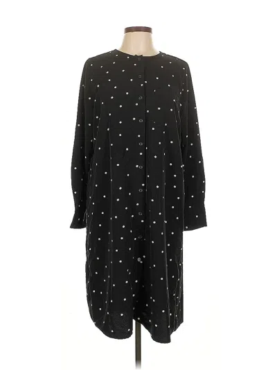 Pre-owned Who What Wear Casual Dress In Black