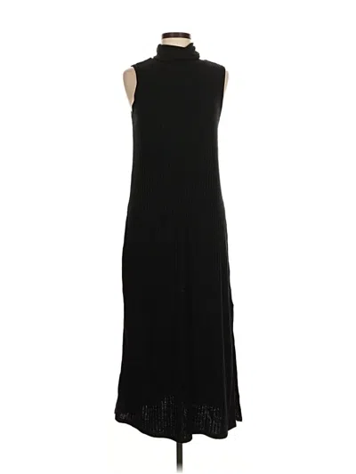 Pre-owned Who What Wear Casual Dress In Black