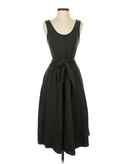 Pre-owned Who What Wear Casual Dress In Black