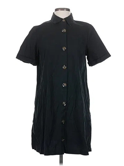 Pre-owned Who What Wear Casual Dress In Black